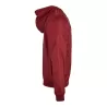 Veste à capuche coupe-vent, zip contrasté, respirante et imperméable