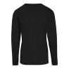 Tee-shirt coton manches longues confortable col rond, look sportif, 200 g/m²