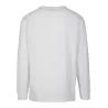 Tee-shirt coton manches longues confortable col rond, look sportif, 200 g/m²