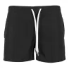 Short de plage décontracté, taille élastiquée, poches latérales, 120 g/m²
