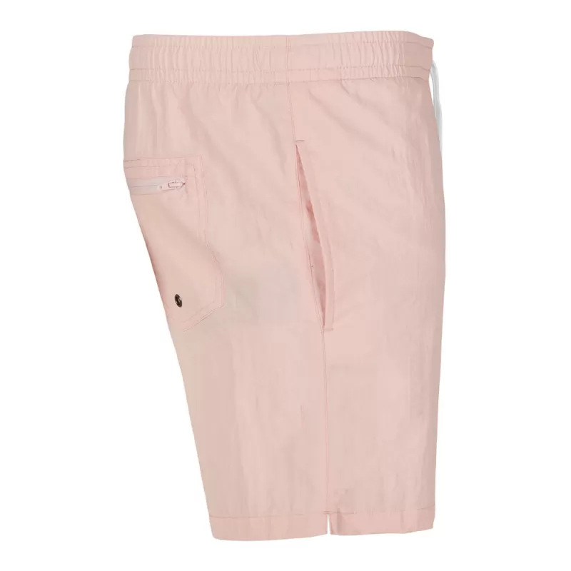 Short de plage décontracté, taille élastiquée, poches latérales, 120 g/m²