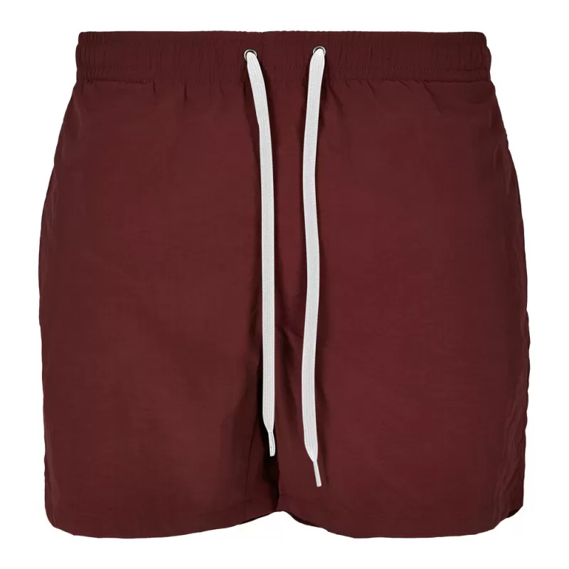 Short de plage décontracté, taille élastiquée, poches latérales, 120 g/m²
