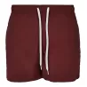 Short de plage décontracté, taille élastiquée, poches latérales, 120 g/m²