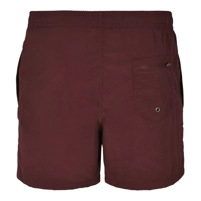 Short de plage décontracté, taille élastiquée, poches latérales, 120 g/m²