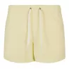 Short de plage décontracté, taille élastiquée, poches latérales, 120 g/m²