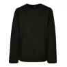 Tee-shirt manches longues enfant en coton, col rond, coupe large, 200 g/m²