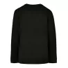 Tee-shirt manches longues enfant en coton, col rond, coupe large, 200 g/m²