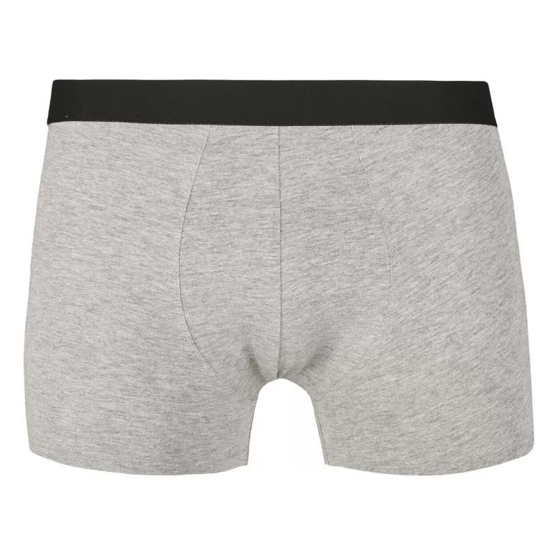 Boxer homme, bande élastiquée à la taille, en coton extensible, lot de 2, 160 g/m²