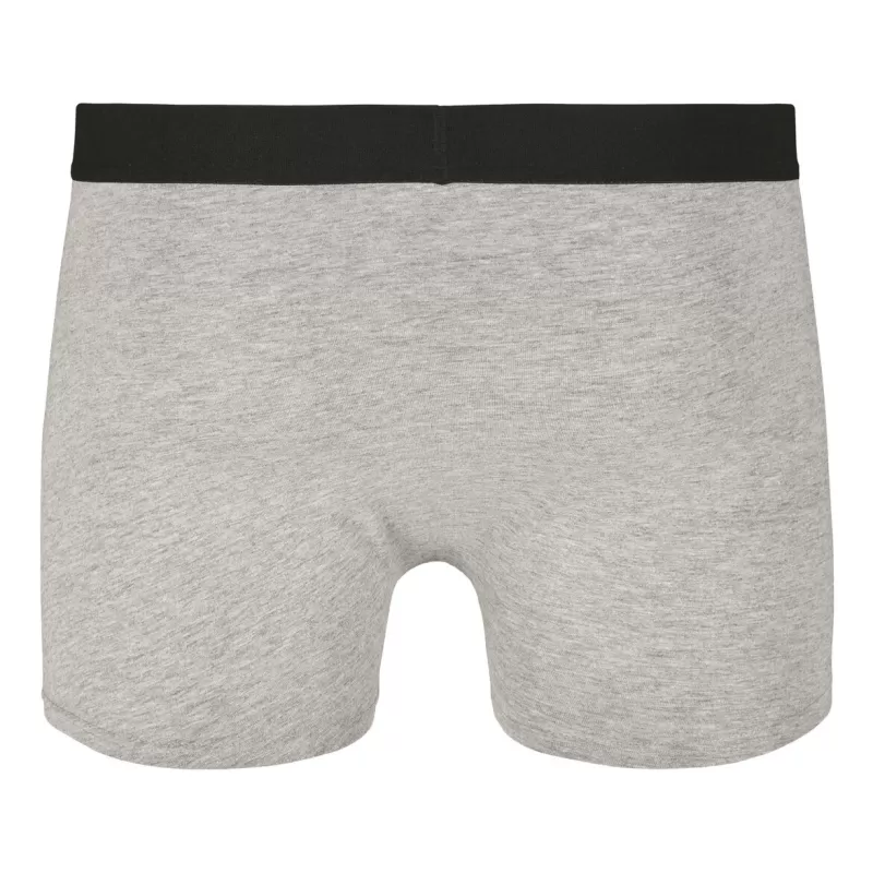 Boxer homme, bande élastiquée à la taille, en coton extensible, lot de 2, 160 g/m²