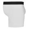 Boxer homme, bande élastiquée à la taille, en coton extensible, lot de 2, 160 g/m²