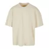 Tee-shirt urbain lourd, coupe large oversize, col rond, épaules tombantes, 300 g/m²