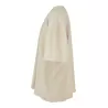Tee-shirt urbain lourd, coupe large oversize, col rond, épaules tombantes, 300 g/m²