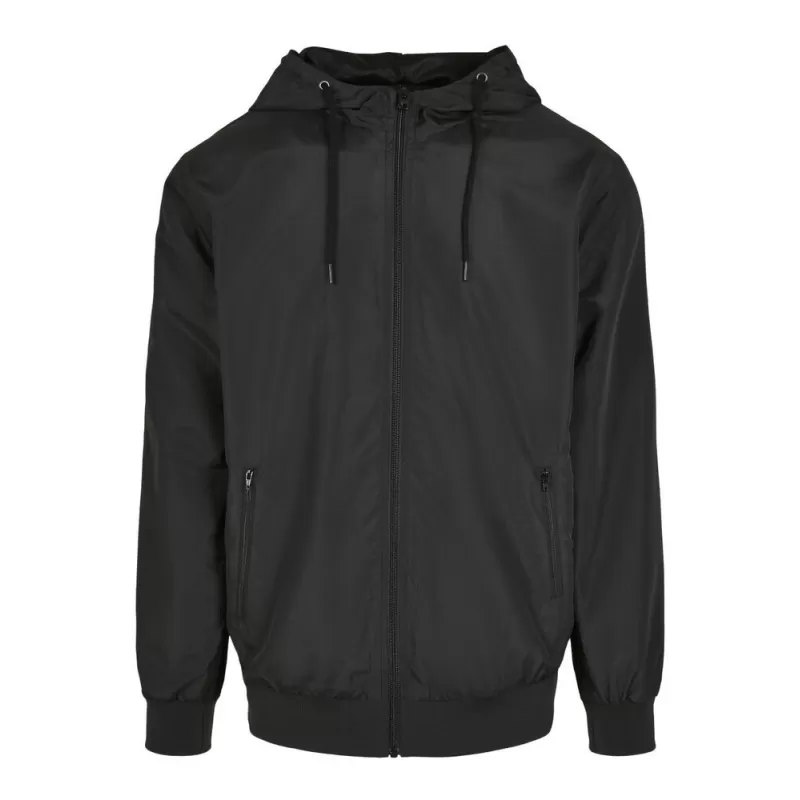 Coupe-vent de sport léger en polyester recyclé, coupe classique, 82 g/m²