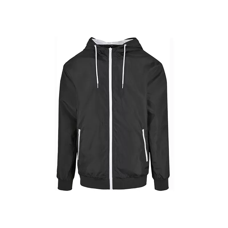 Coupe-vent de sport léger en polyester recyclé, coupe classique, 82 g/m²