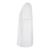 Tee-shirt oversize femme en coton doux col rond, manches courtes, 220 g/m²