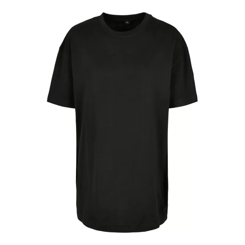 Tee-shirt oversize femme en coton doux col rond, manches courtes, 220 g/m²