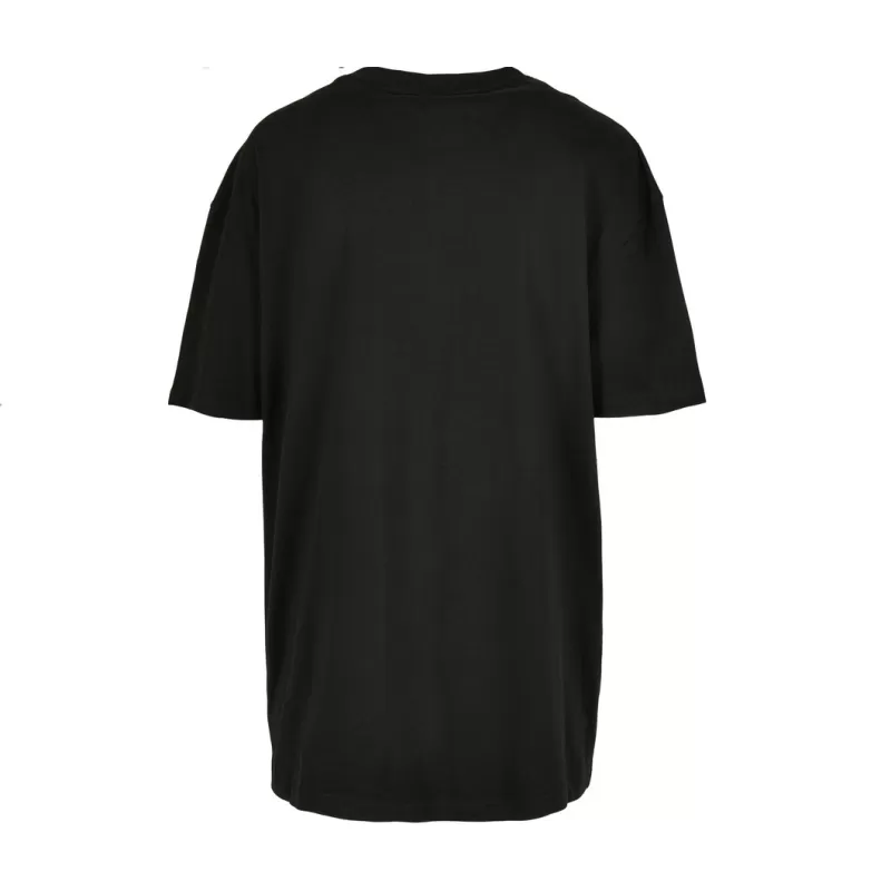 Tee-shirt oversize femme en coton doux col rond, manches courtes, 220 g/m²