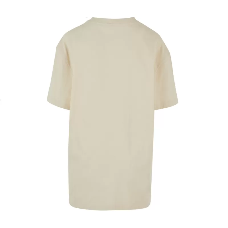 Tee-shirt oversize femme en coton doux col rond, manches courtes, 220 g/m²