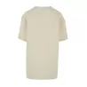 Tee-shirt oversize femme en coton doux col rond, manches courtes, 220 g/m²