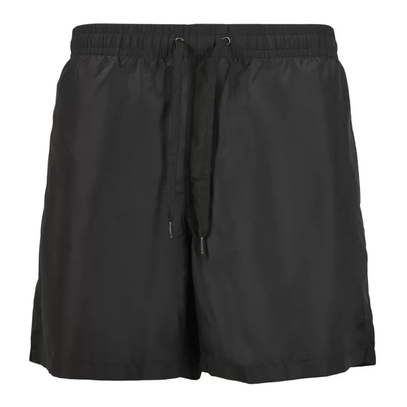 Short de bain classique en polyester recyclé, ceinture élastiquée, poches filet
