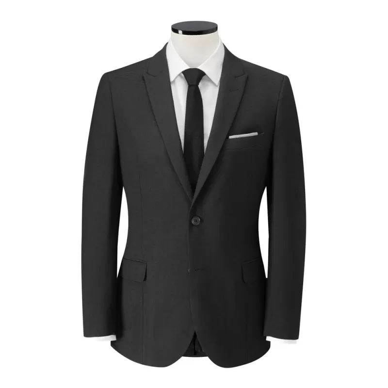 Veste de costume homme Aldgate coupe skinny, manches étroites, 270 g/m²