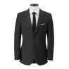 Veste de costume homme Aldgate coupe skinny, manches étroites, 270 g/m²