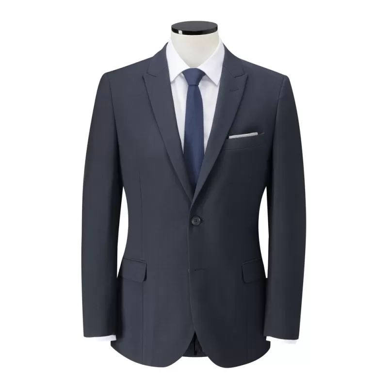 Veste de costume homme Aldgate coupe skinny, manches étroites, 270 g/m²
