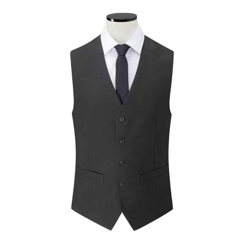 Gilet de costume homme polyester ajustable, 270 g/m²