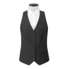 Gilet de tailleur femme ajustable en polyester, 270 g/m²