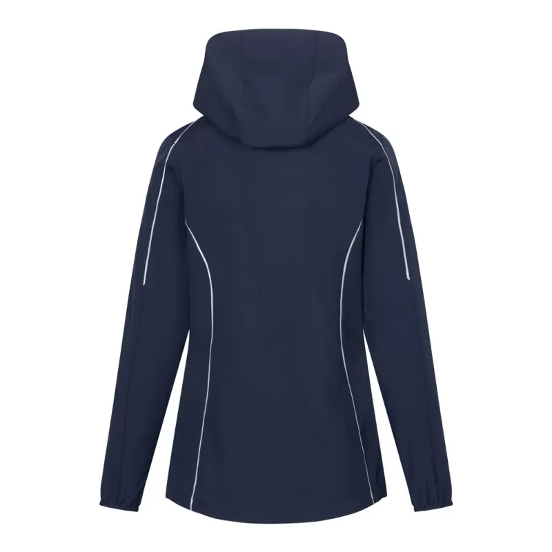 Veste softshell 3 couches légère femme à capuche, imperméable, respirante, 260 g/m²