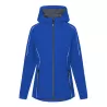 Veste softshell 3 couches légère femme à capuche, imperméable, respirante, 260 g/m²