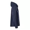 Veste softshell 3 couches légère homme à capuche imperméable, respirante, 260 g/m²