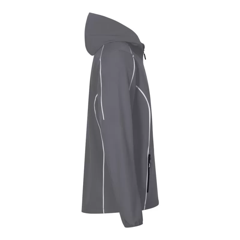 Veste softshell 3 couches légère homme à capuche imperméable, respirante, 260 g/m²