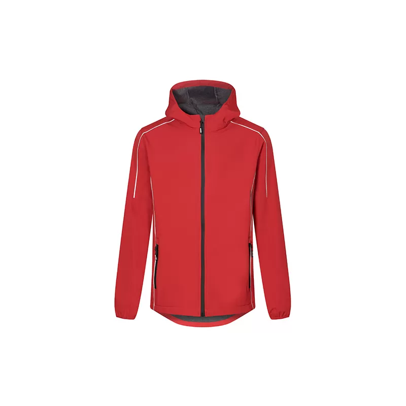 Veste softshell 3 couches légère homme à capuche imperméable, respirante, 260 g/m²