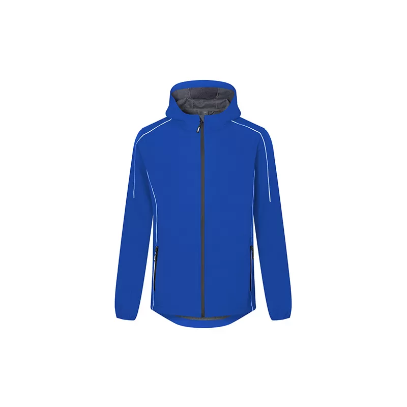 Veste softshell 3 couches légère homme à capuche imperméable, respirante, 260 g/m²