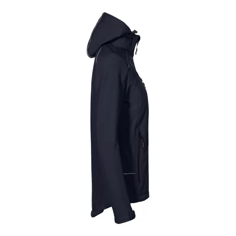 Veste softshell chaude pour femme à capuche, imperméable et respirante, 440 g/m²