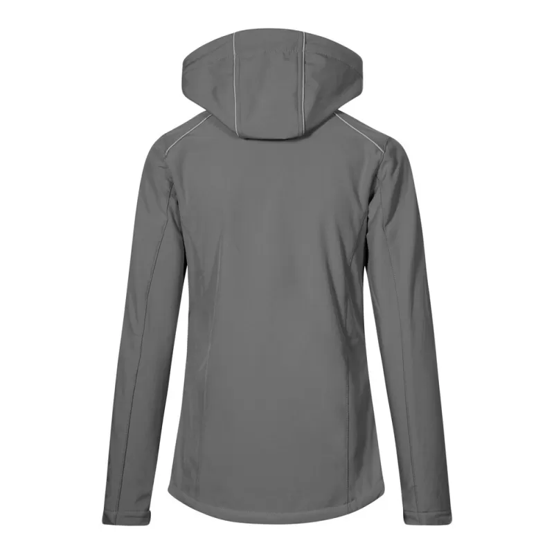 Veste softshell chaude pour femme à capuche, imperméable et respirante, 440 g/m²