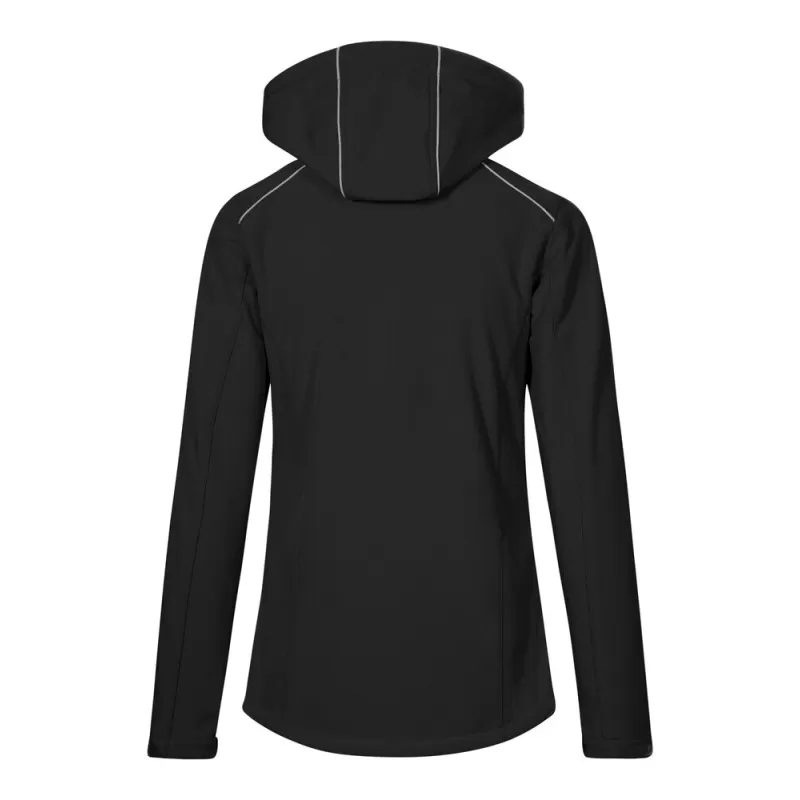 Veste softshell chaude pour femme à capuche, imperméable et respirante, 440 g/m²