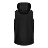 Bodywarmer homme softshell avec capuche, poches zippées, 310 g/m²