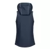 Bodywarmer femme softshell avec capuche, poches zippées, 310 g/m²