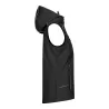 Bodywarmer femme softshell avec capuche, poches zippées, 310 g/m²