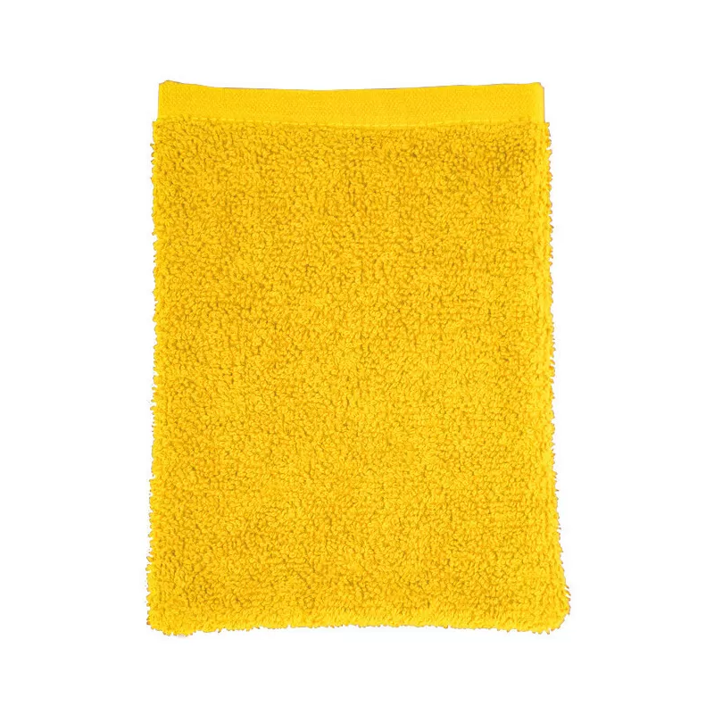 Gant de toilette en coton, boucle de suspension, 500 g/m²