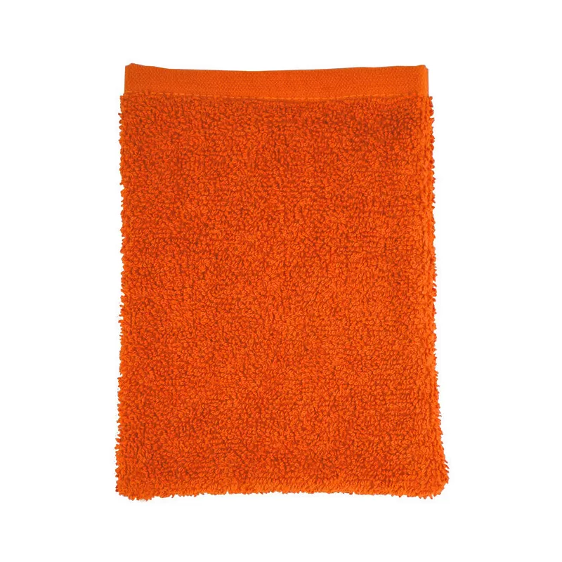 Gant de toilette en coton, boucle de suspension, 500 g/m²