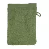 Gant de toilette en coton, boucle de suspension, 500 g/m²