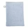Gant de toilette en coton, boucle de suspension, 500 g/m²