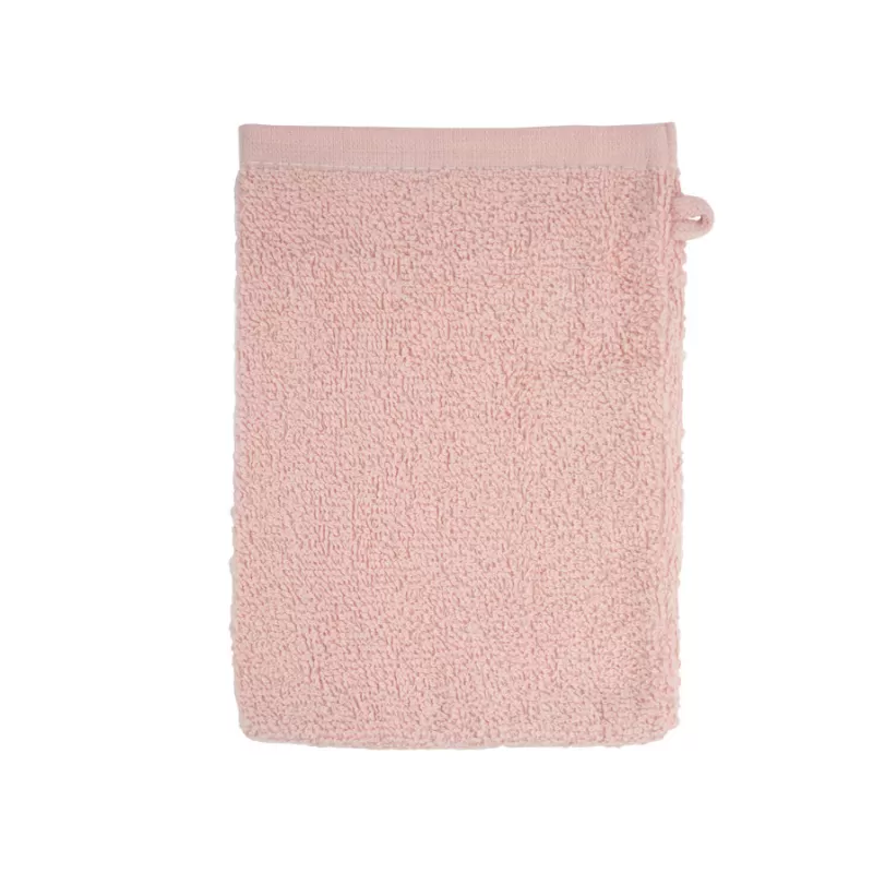 Gant de toilette en coton, boucle de suspension, 500 g/m²