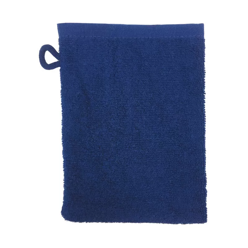 Gant de toilette en coton, boucle de suspension, 500 g/m²