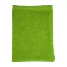 Gant de toilette en coton, boucle de suspension, 500 g/m²