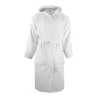 Peignoir à capuche en coton doux absorbant, 2 poches, 420 g/m²