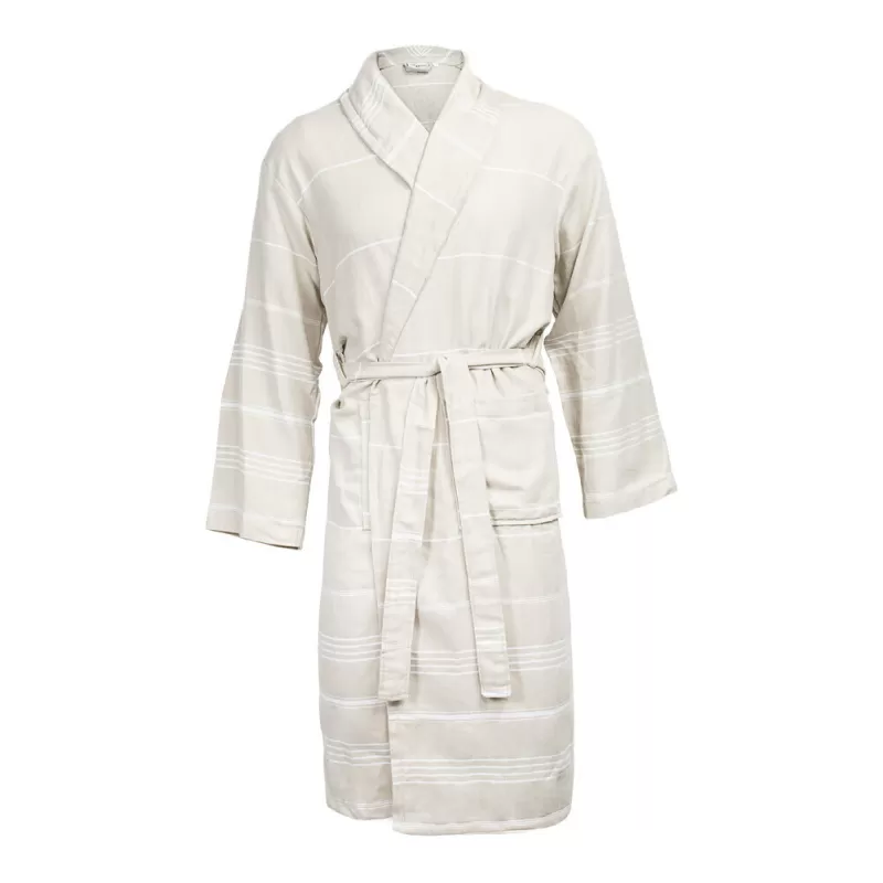 Peignoir en coton léger, séchage rapide, lavable jusqu'à 30°, 150 g/m²